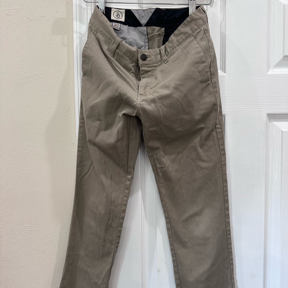 Volcom Boys's Beige Casual Pants